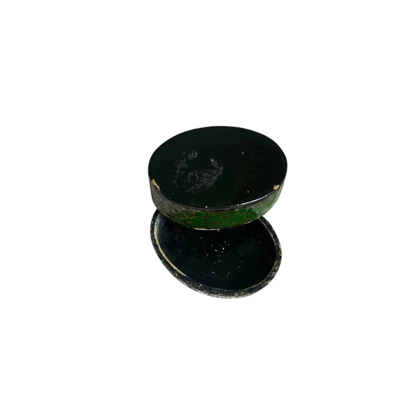 3 Hand Painted Trinket Boxes