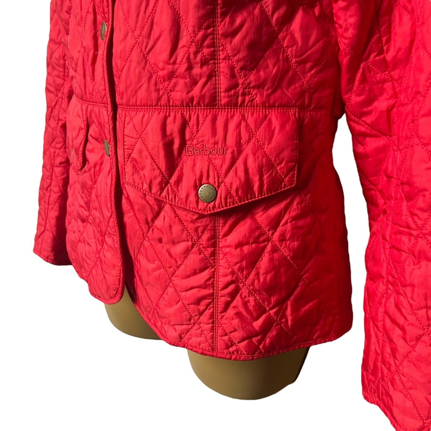 Barbour Red Jacket UK 8