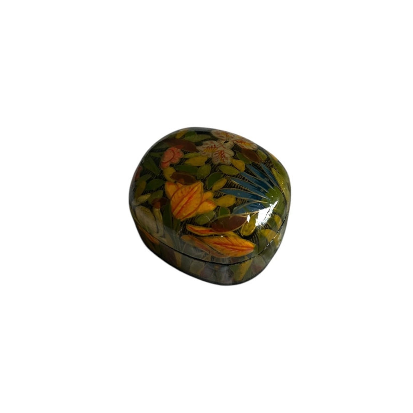 3 Hand Painted Trinket Boxes