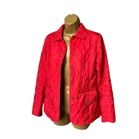 Barbour Red Jacket UK 8
